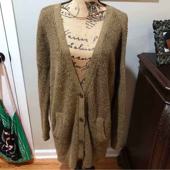 🌸FREE PEOPLE Oversized Cardigan - Picture 1 of 8